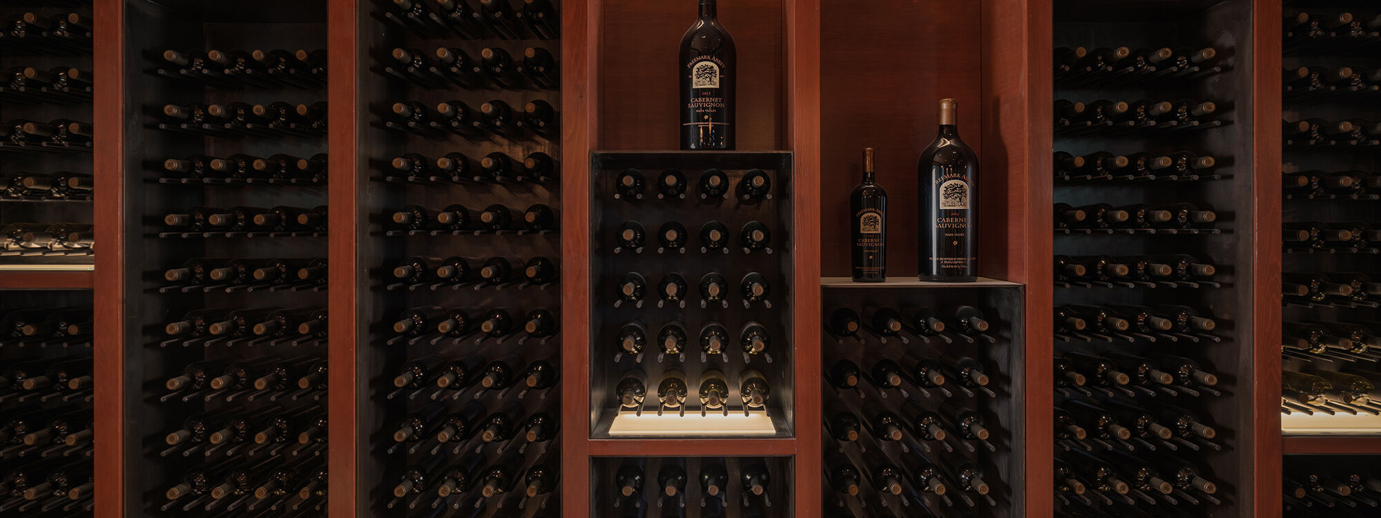 Freemark Abbey library of wines